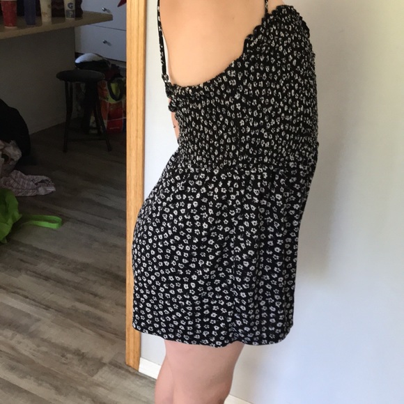 Ardene jumpsuit, shorts, black and white - Picture 5 of 7